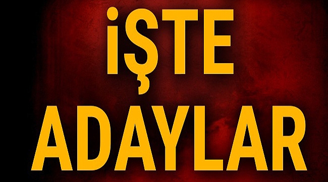 GEÇİCİ ADAY LİSTELERİ YAYINLANDI, İŞTE TÜM PARTİLERİN KARAMAN MİLLETVEKİLİ ADAYLARI