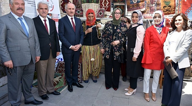 H.E.M., GELENEKSEL EL SANATLARI SERGİSİ AÇILDI