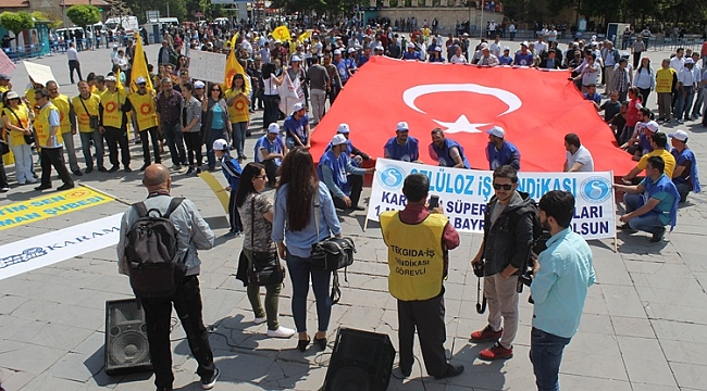 KARAMAN 1 MAYIS’TA RENKLİ GÖRÜNTÜLERE SAHNE OLDU
