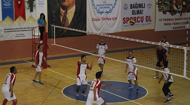 “KOŞABİLİYORKEN KOŞ” KURUMLARARASI VOLEYBOL TURNUVASI BAŞLADI