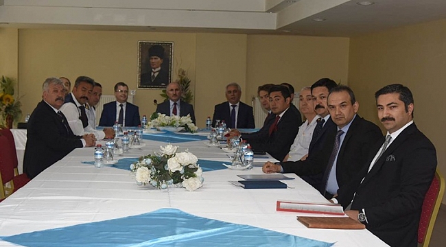 SEÇİM GÜVENLİĞİ TOPLANTISI YAPILDI