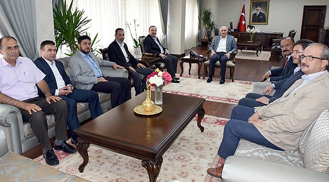 TOÇ BİR-SEN VALİ MERAL’İ ZİYARET ETTİ
