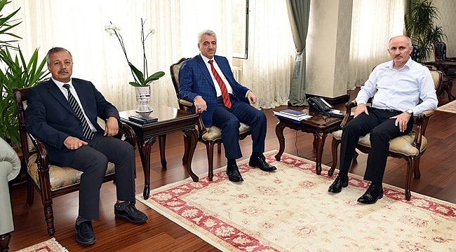 İLLER BANKASI KONYA BÖLGE MÜDÜRÜ VALİ MERAL’İ ZİYARET ETTİ