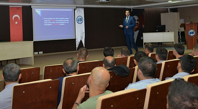 KMÜ’DE GÜVENLİK PERSONELİNE EĞİTİM