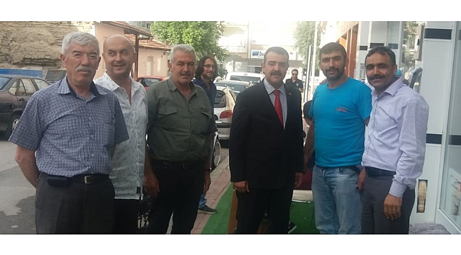 MHP’Lİ KORKMAZ SEÇİM ZİYARETLERİNE DEVAM EDİYOR