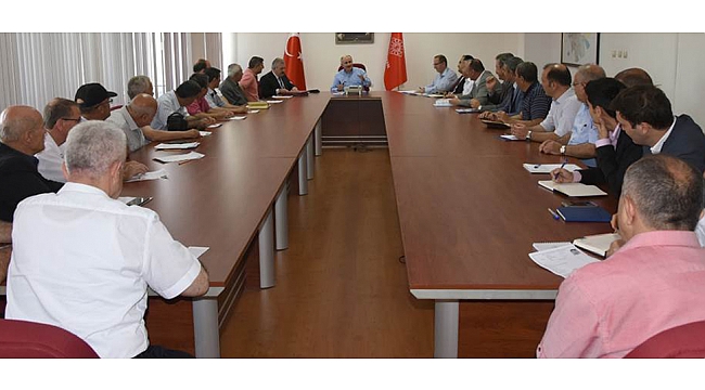 MUHTARLAR TOPLANTISI VALİ MERAL BAŞKANLIĞINDA YAPILDI