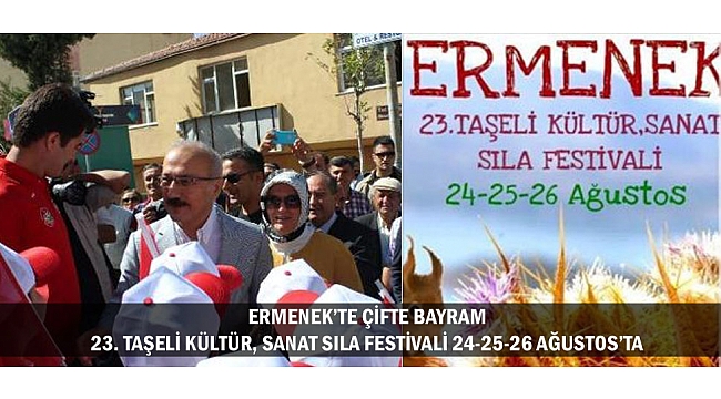 23. TAŞELİ KÜLTÜR, SANAT SILA FESTİVALİ 24-25-26 AĞUSTOS’TA