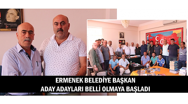 ERMENEK BELEDİYE BAŞKAN ADAY ADAYLARI BELLİ OLMAYA BAŞLADI