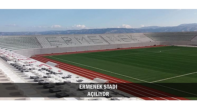 ERMENEK STADI AÇILIYOR