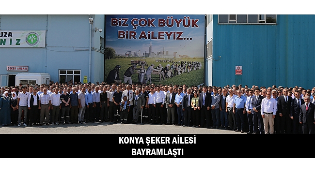 KONYA ŞEKER AİLESİ BAYRAMLAŞTI