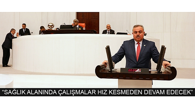 DR. RECEP ŞEKER; “SAĞLIK ALANINDA ÇALIŞMALAR HIZ KESMEDEN DEVAM EDECEK”