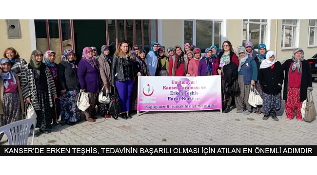 KANSER’DE ERKEN TEŞHİS, TEDAVİNİN BAŞARILI OLMASI İÇİN ATILAN İLK VE EN ÖNEMLİ ADIMDIR