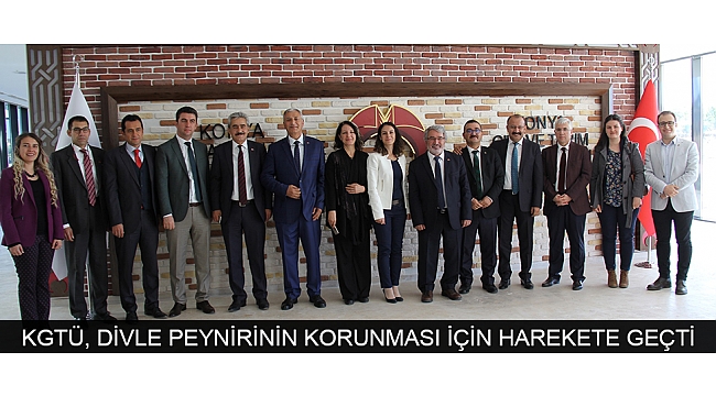 KGTÜ, DİVLE PEYNİRİNİN KORUNMASI İÇİN HAREKETE GEÇTİ