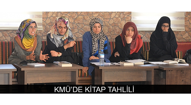 KMÜ’DE KİTAP TAHLİLİ