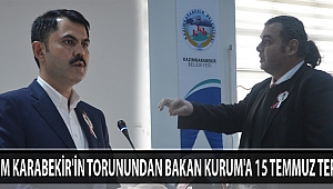 KAZIM KARABEKİR'İN TORUNUNDAN BAKAN KURUM'A 15 TEMMUZ TEPKİSİ