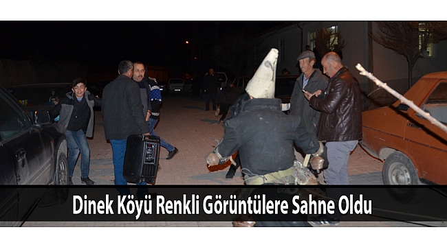 Dinek Köyü Renkli Görüntülere Sahne Oldu