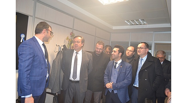 Emin Ege, SGK'yı Ziyaret Etti