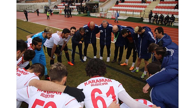 Karaman Belediyespor Galibiyete Hasret