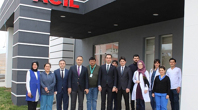 Kaymakam Göze'den İlçe Hastanesine Ziyaret