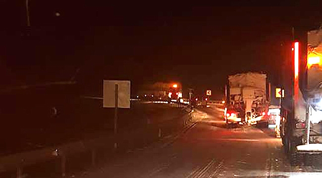 Sertavul'da Kar Ve Tipi Trafiği Aksattı