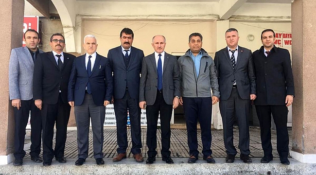 Vali Meral'den Türk Eğitim Sen'e Ziyaret