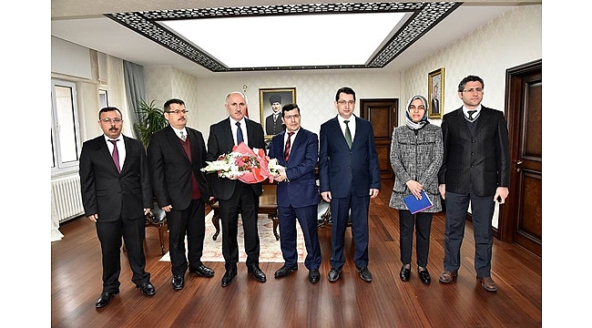 Vergi Dairesi Heyetinden Vali Meral'e Ziyaret