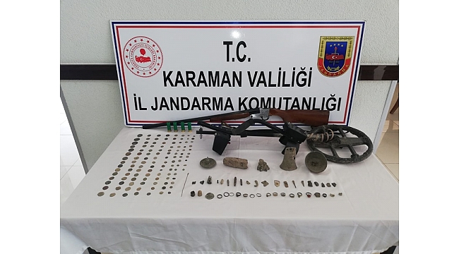 Jandarmadan Tarihi Eser Operasyonu