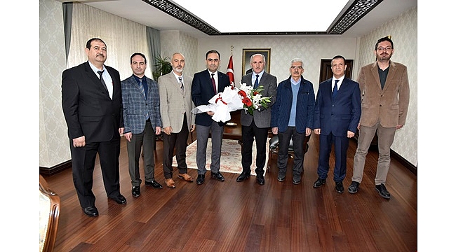 Sağlık Müdürlüğü’nden Vali Meral’e Ziyaret