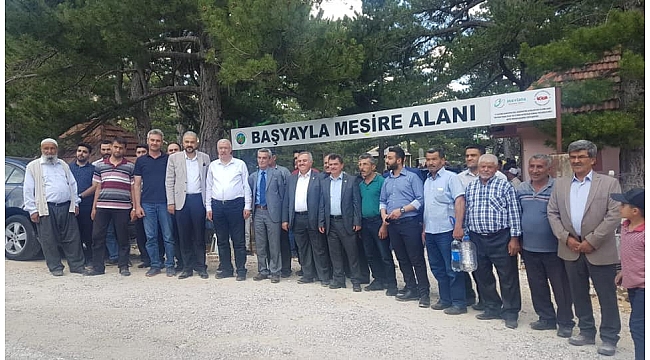 Başyayla’da Birlik ve Beraberlik Yemeği Verildi