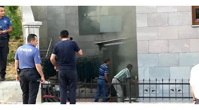 Ermenek Hükümet Konağında Yangın