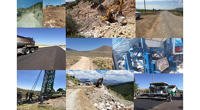 İl Özel İdaresi Yol Çalışmalarını Yoğunlaştırdı