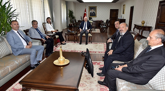 Satranç Federasyonu Başkanından Vali Meral’e Ziyaret