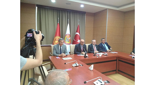 Vekil Şeker Kırgızistan’da