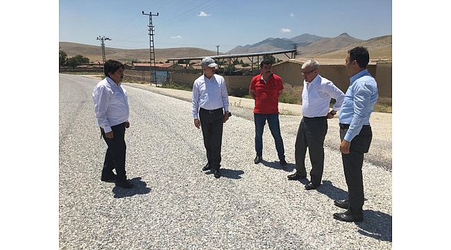 Karacaören - Eğilmez Köyü Yol Çalışması Tamamlandı
