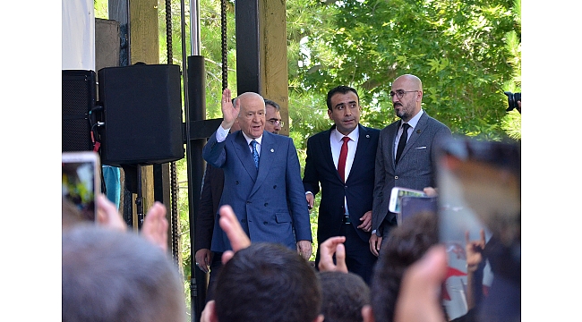 MHP Lideri Türkmen Beyi Bahçeli Karaman’da Coşkuyla Karşılandı