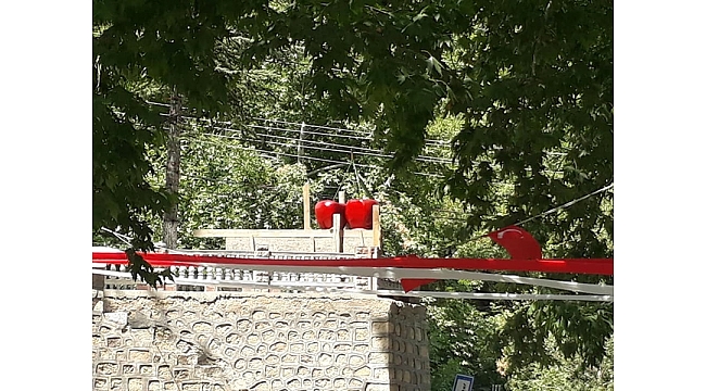 Başyayla’nın Kiraz Anıtı Yerini Aldı
