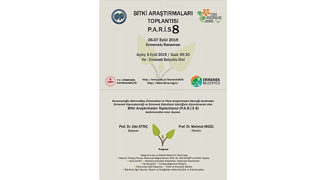 Ermenek, Bitki Araştırmaları Toplantısına Hazırlanıyor
