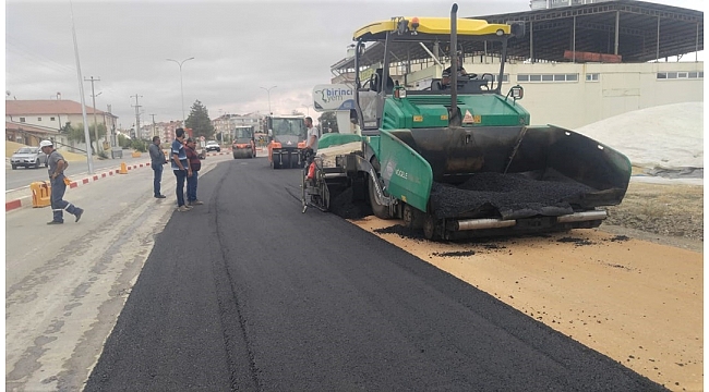 Karaman’da Asfalt Çalışmaları Devam Ediyor