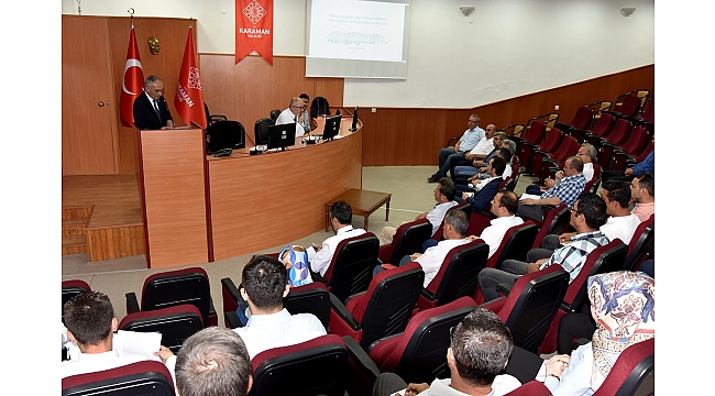 Karaman'da Maks Çalışmaları Tamamlandı