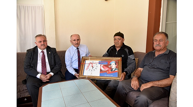Vali Meral'den Şehit Ailelerine Bayram Ziyareti