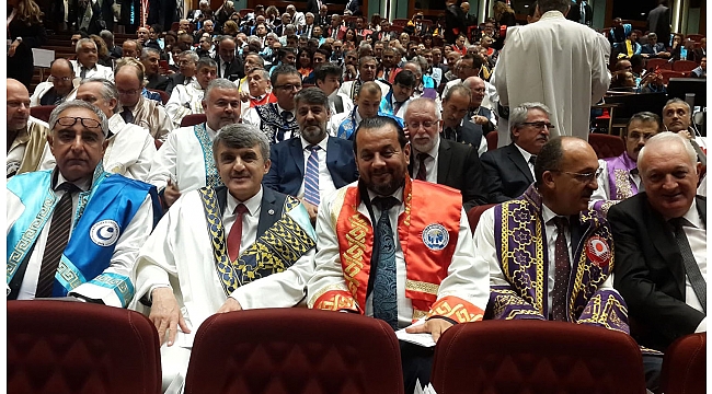Rektör Akgül, Yükseköğretim Akademik Yılı Açılış Törenine Katıldı