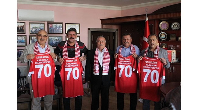 KESOB Yönetim Kurulundan Karaman Belediye Spora Destek