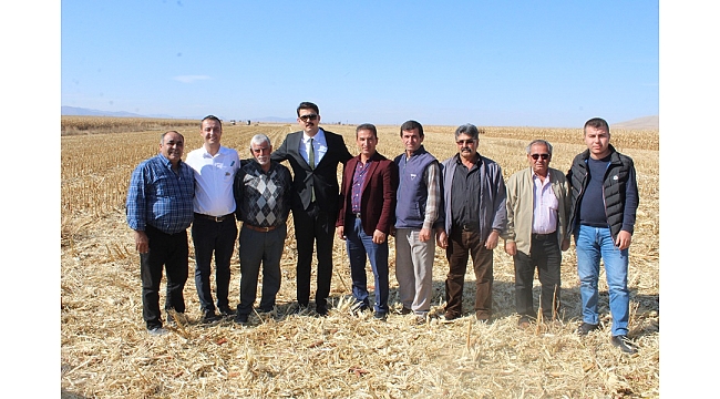 Kaymakam Atak Tarla Gününe Katıldı
