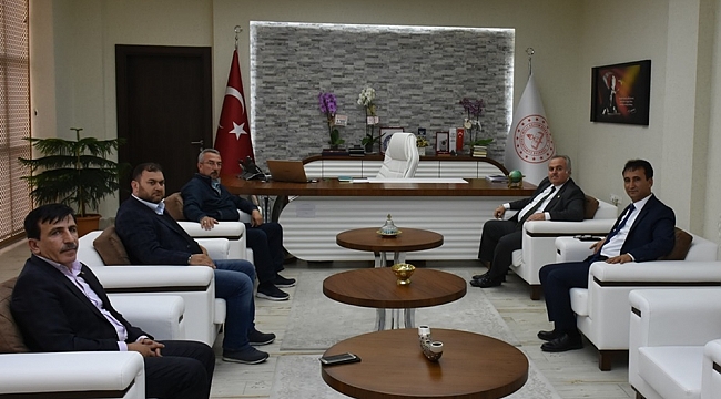 Milletvekili Şeker’den, İl Müdürü Mehmet Çalışkan’ı Ziyaret