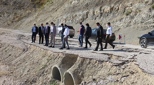 Başyayla Ve Sariveliler'de Ziyaret Ve İncelemelerde Bulunuldu