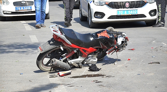 Kazada Ağır Yaralanan Motosiklet Sürücüsü Hayatını Kaybetti