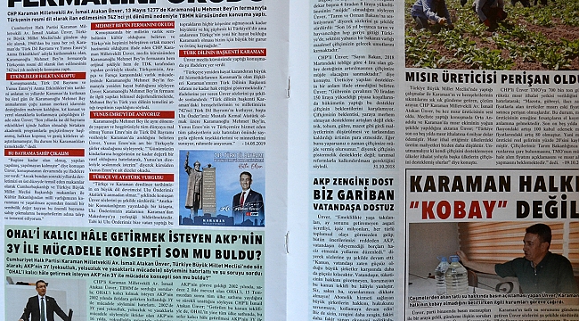 Vekil Ünver'in 'Sesimiz' İsimli Dergisinin Dağıtımı Yapıldı