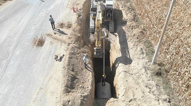 Yağmursuyu Ve Kanalizasyon Hatlarının Yapımı Tamamlandı