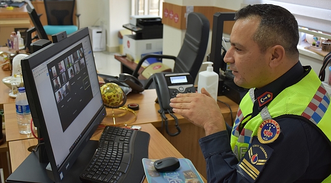 İl Jandarma Komutanlığından Öğrencilere Trafik Eğitimleri