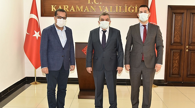 Genel Müdür Dilsiz'den Vali Işık'a Ziyaret